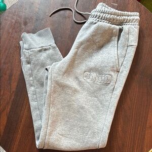 Puma Men's Gray Sweatpants